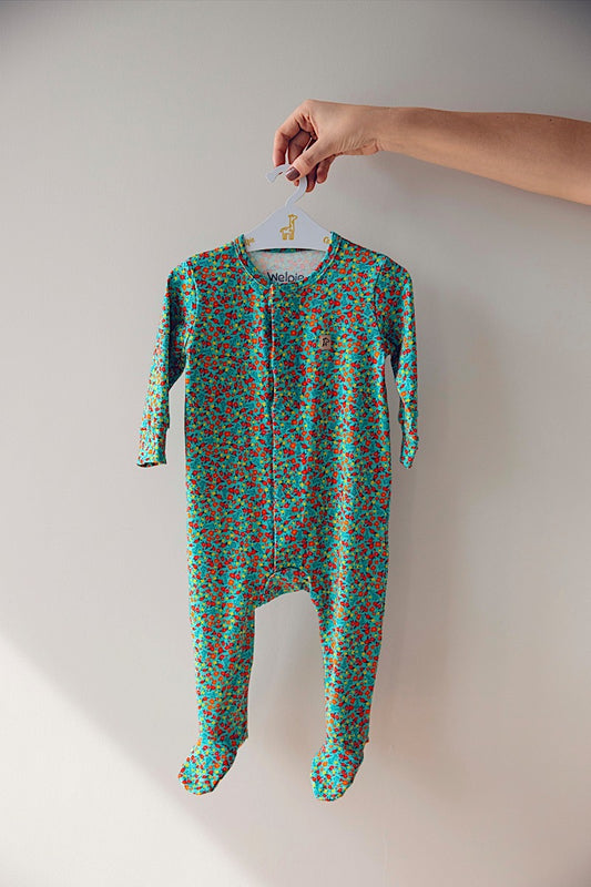 Macacão Magnético Estampado Floral