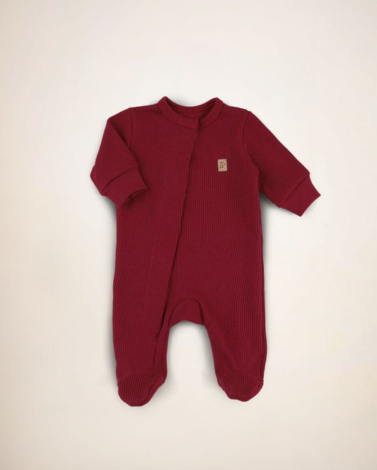 Macacão Magnético Tricô Vermelho