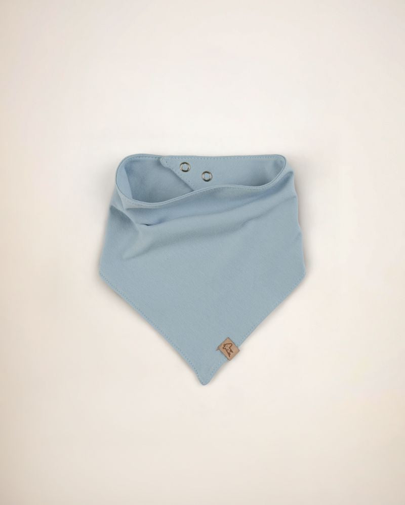 Babador Bandana Azul Bebê