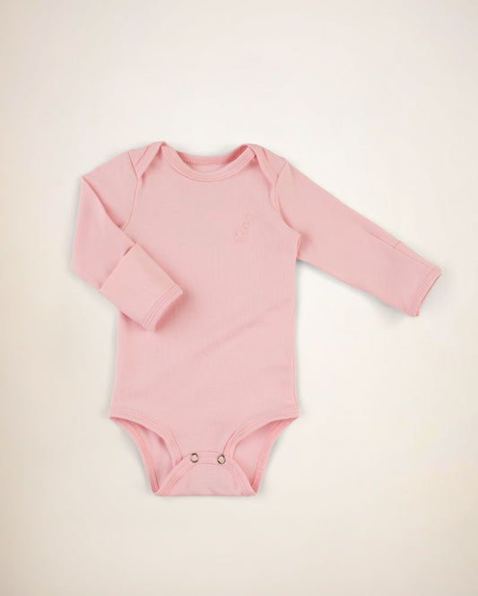 LEVES DEFEITOS - CONJUNTO BODY E CALÇA ROSA BEBÊ