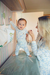 Conjunto Body e Calça Cós Duplo Safari Azul