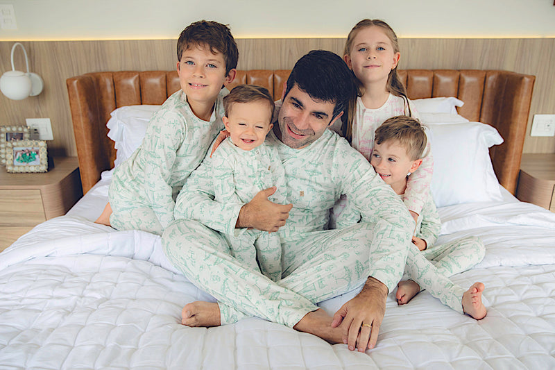 Pijama Masculino Longo Safari Verde