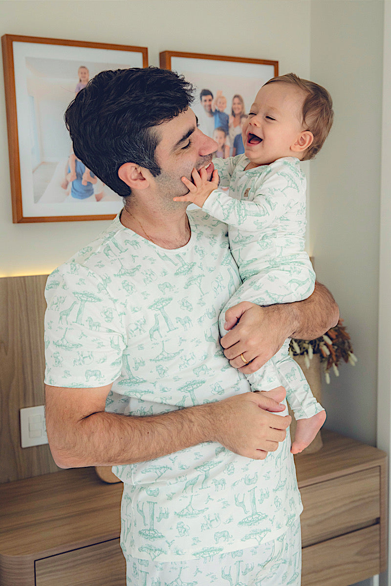 Conjunto Body e Calça Cós Duplo Safari Verde