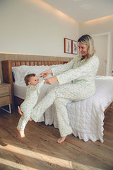 Pijama Magnético Feminino Longo Safari Verde