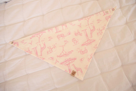 Babador Bandana Safari Rosa