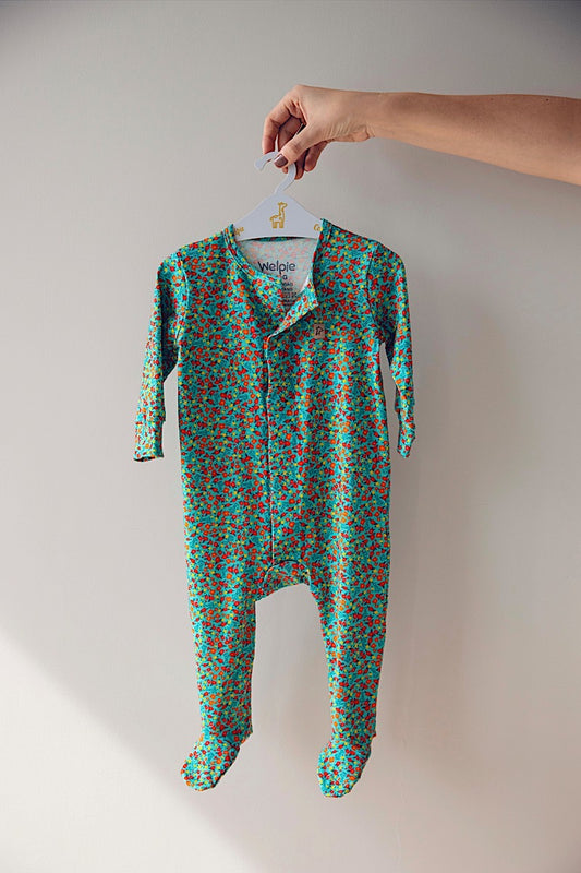 Macacão Magnético Estampado Floral