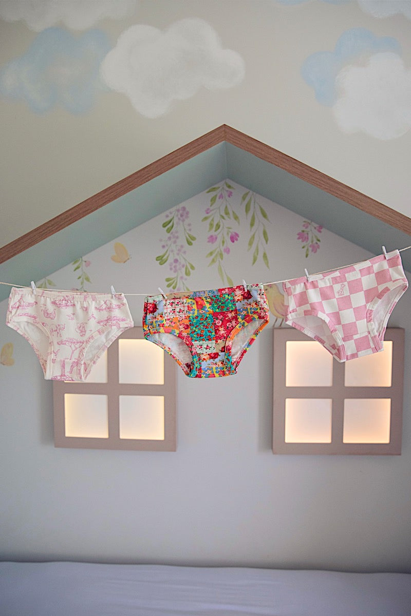 Kit Calcinha Estampada