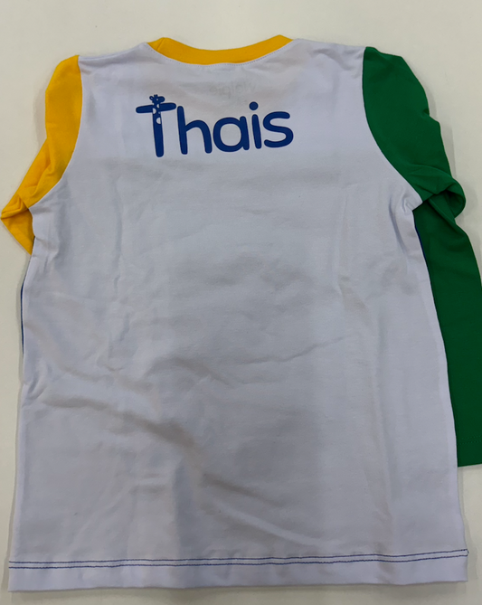 LEVES DEFEITOS - CAMISETA MANGA LONGA PERSONALIZADA THAIS