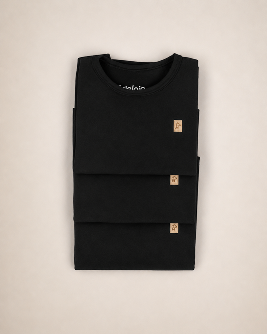 Kit Camisetas Manga Longa Térmica Preta