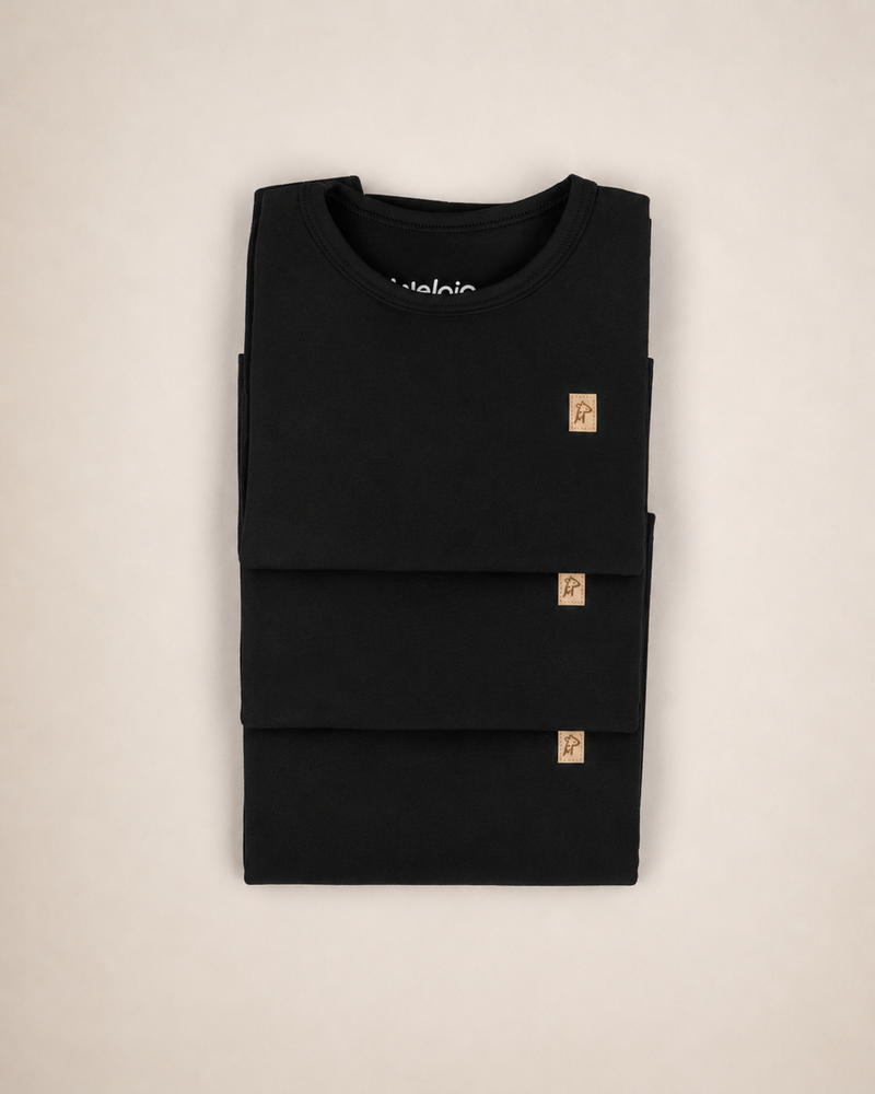 Kit Camisetas Manga Longa Térmica Preta