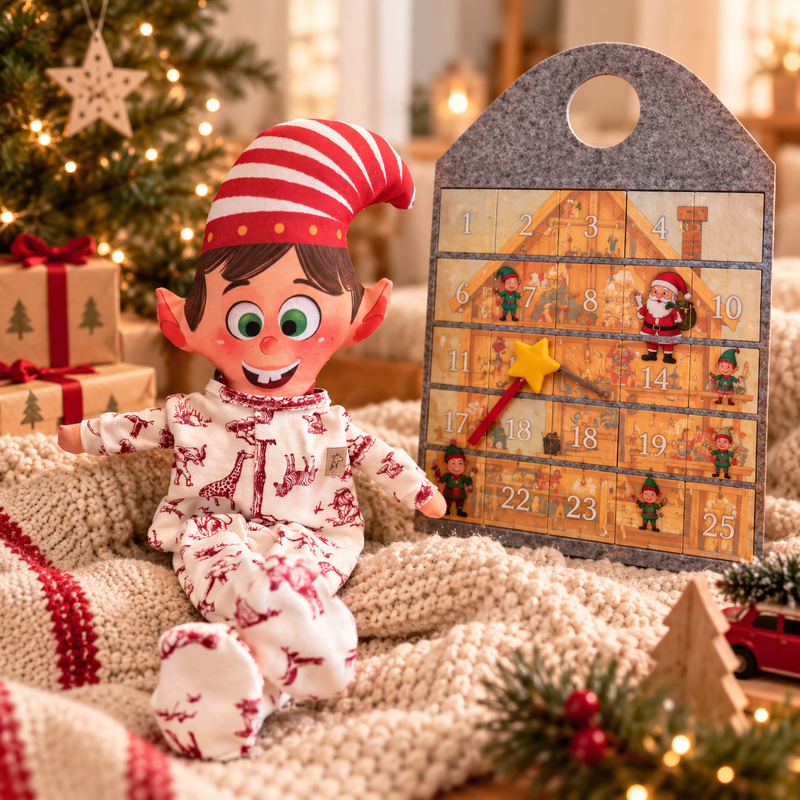 Elfo com Macacão Welpie + Calendário