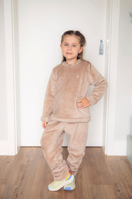 LEVES DEFEITOS - CALÇA FLEECE BEGE