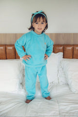 LEVES DEFEITOS - CALÇA FLEECE TURQUESA