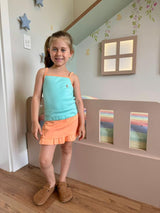 Shorts Saia Ribana Coral
