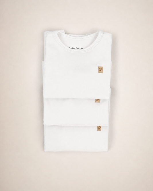 Kit Camisetas Manga Longa Térmica Brancas