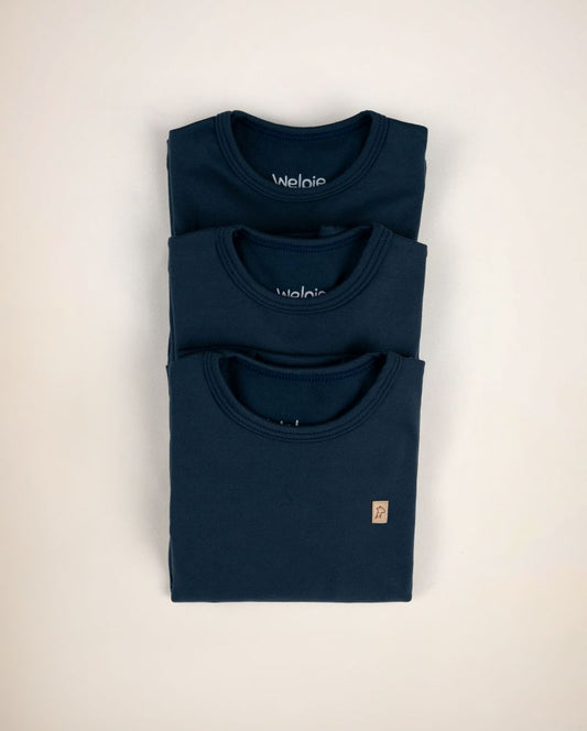 Kit Camisetas Manga Longa Térmica Marinho