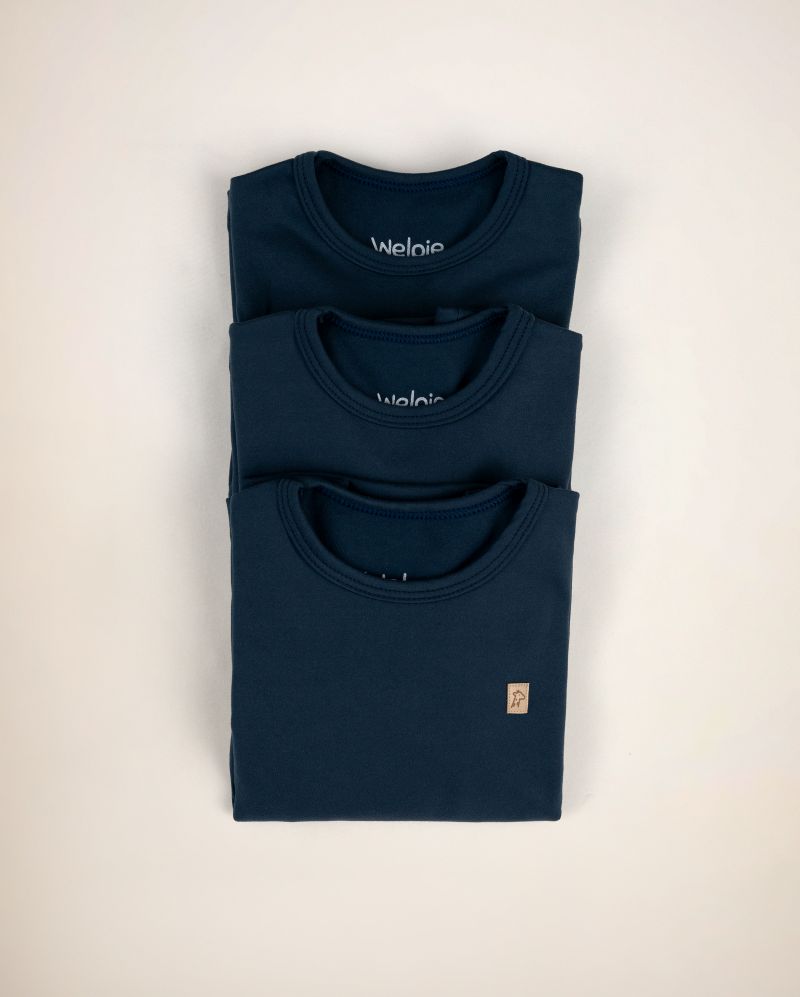 Kit Camisetas Manga Longa Térmica Marinho