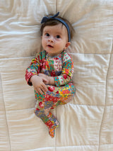 Macacão Magnético Estampado Patchwork Gigi