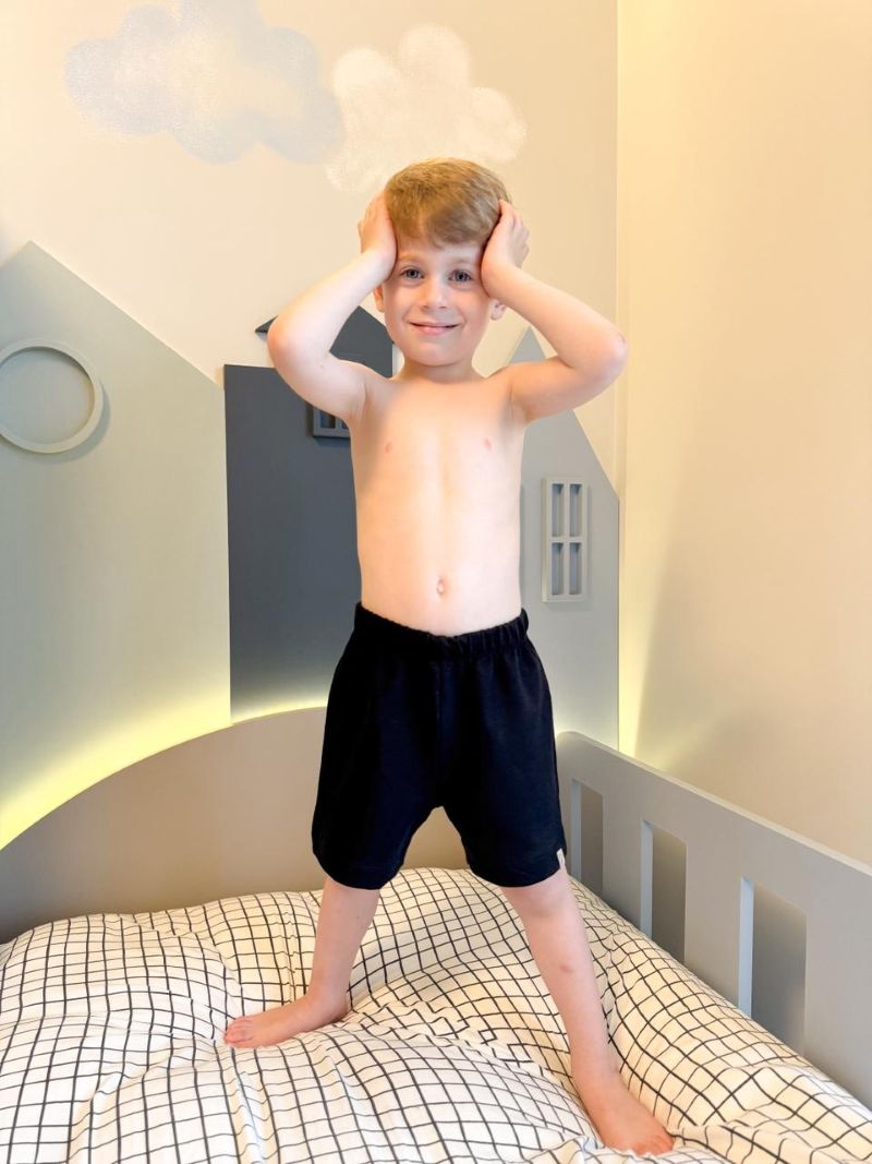 Shorts Molecotton Preto