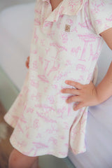 Vestido Polo Safari Rosa